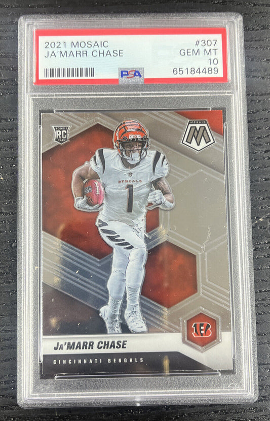 JA'MARR CHASE 2022 PANINI MOSAIC BENGALS