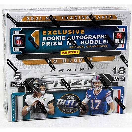 2021 Panini Prizm No Huddle Football Hobby Box Factory Sealed NFL