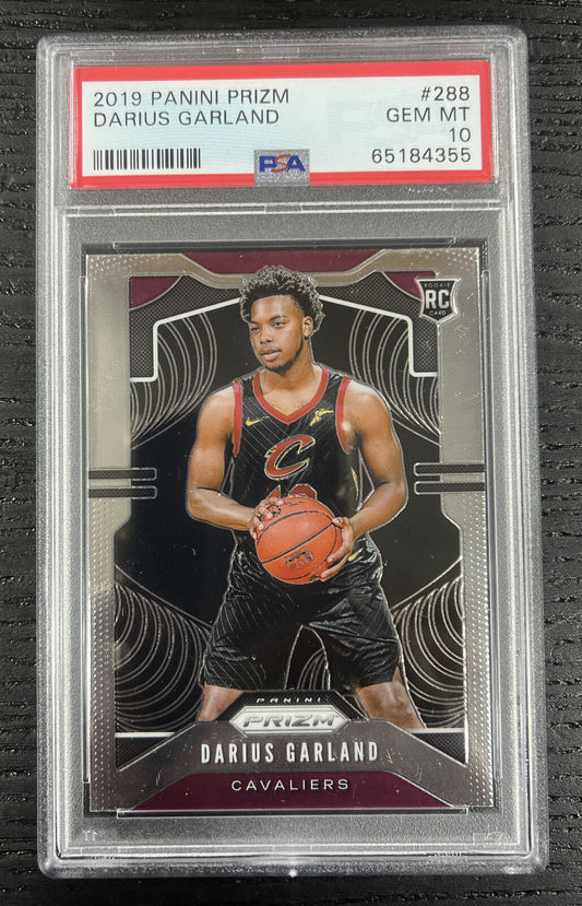 2019-20 Prizm Darius Garland Rookie Card RC #288 PSA 10 Gem Mint Cavaliers