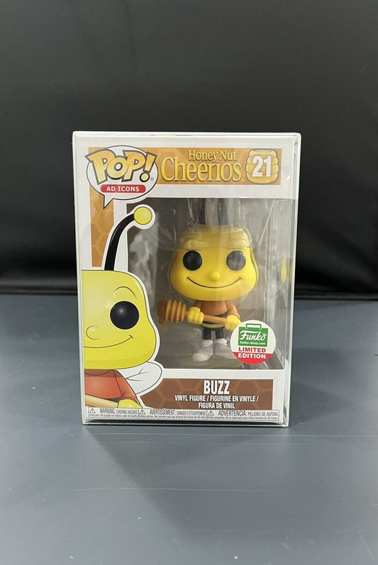 Funko Pop! Ad Icons Honey Nut Cheerios Buzz #21 Funko Shop Exclusive New