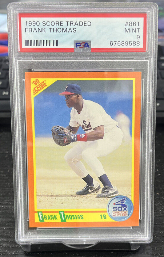 FRANK THOMAS 1990 Score Traded Rookie PSA 9 Chicago White Sox