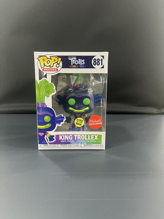 Funko POP! King Trollex #881 Trolls World Tour  Vinyl Figure