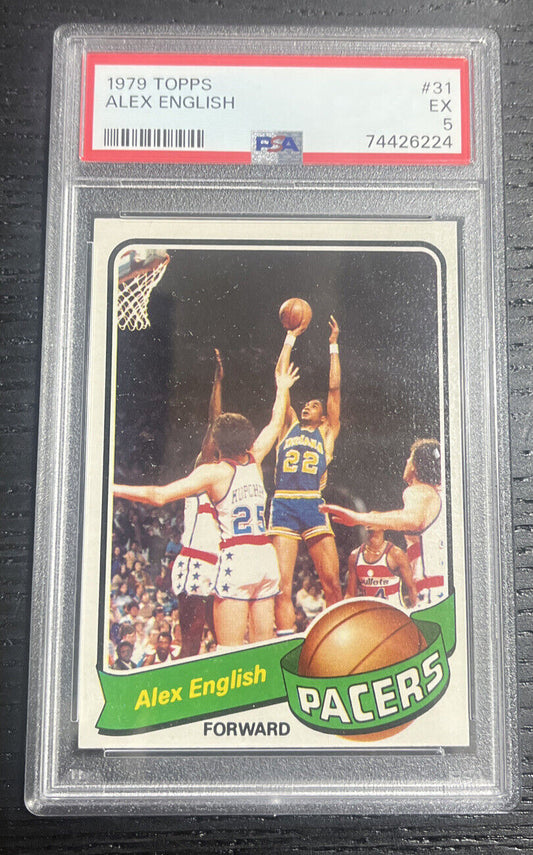 1979 Topps - Alex English #31 PSA 5