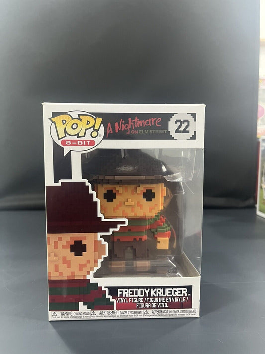 Funko Pop!  Freddy Krueger #22 8-Bit - Nightmare on Elm Street - Movies : Horror